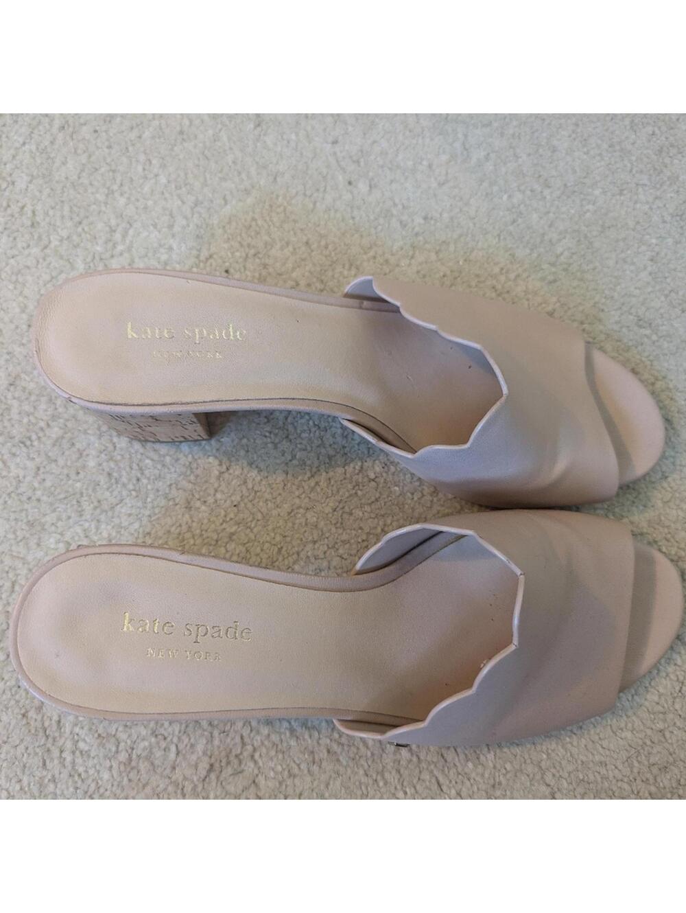 Kate SpadeWarren Scalloped Slip on Sandals - Picture 3 of 7